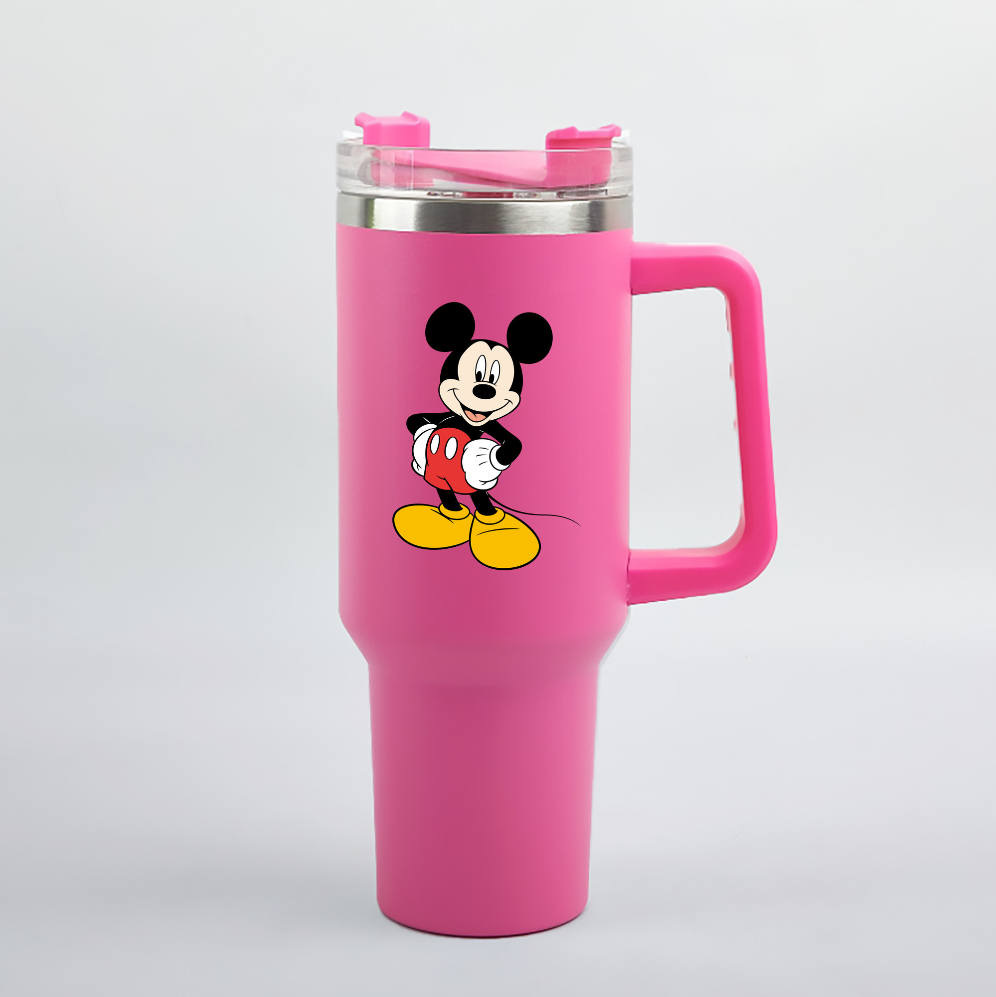 （画像用） ミッキーマウス Mickey Mouse 1200mL車用タンブラー（カラープリント）